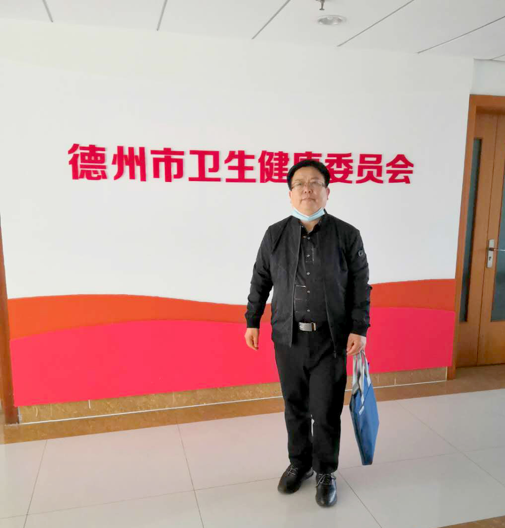 李国庆秘书长到东营、烟台两地中医馆参观考察(图1)