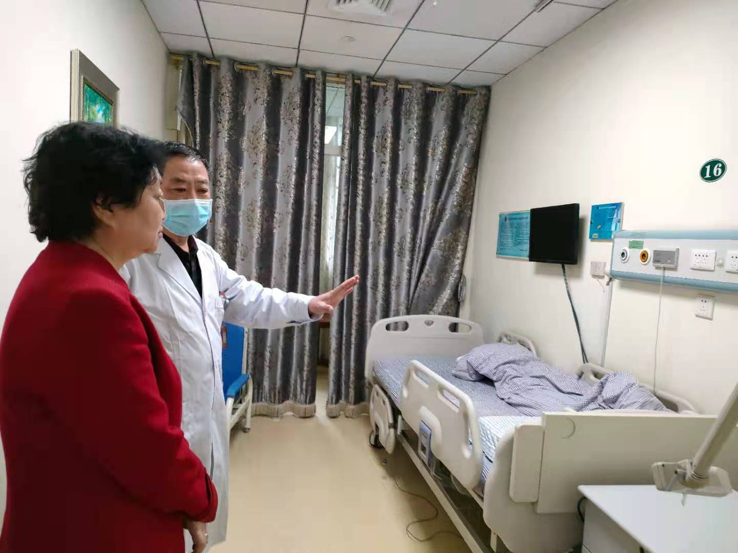 孙伟副会长到山东省立医院睡眠医学科调研(图7) 孙伟副会长到山东省立医院睡眠医学科调研(图7)