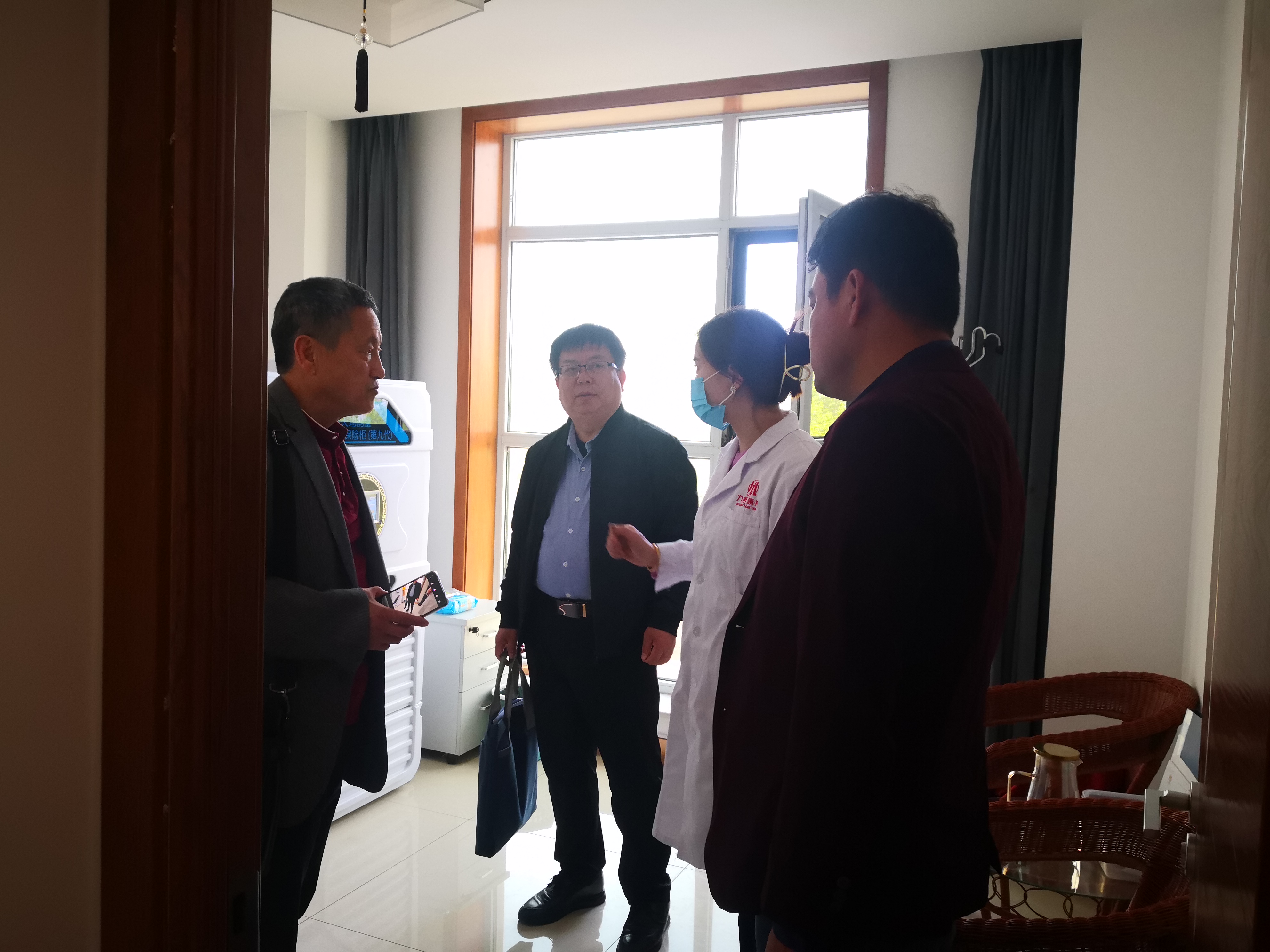 协会副秘书长石永宝到聊城九州康养中心调研(图4) 协会副秘书长石永宝到聊城九州康养中心调研(图4)