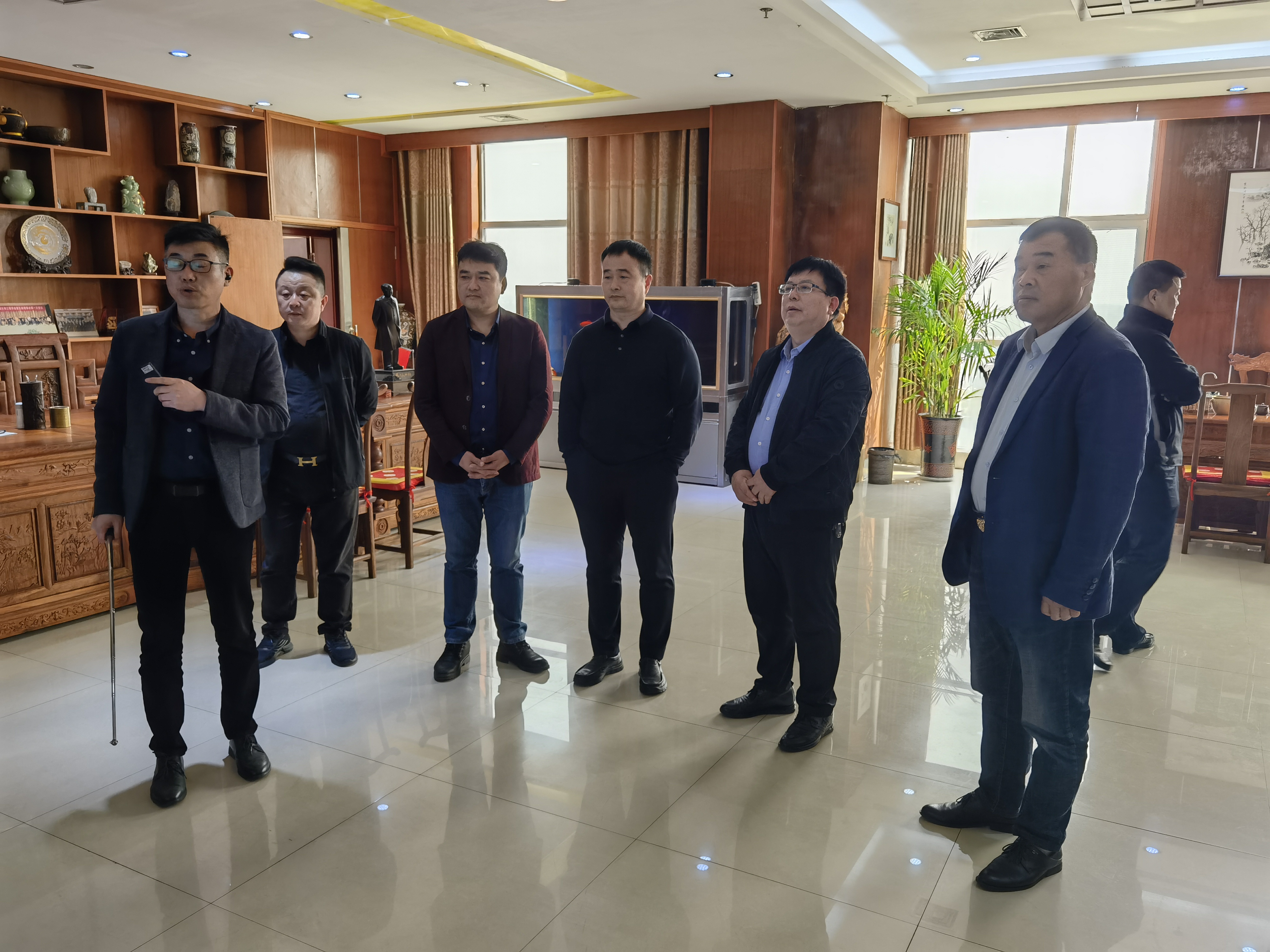 协会副秘书长石永宝到聊城九州康养中心调研(图7) 协会副秘书长石永宝到聊城九州康养中心调研(图7)